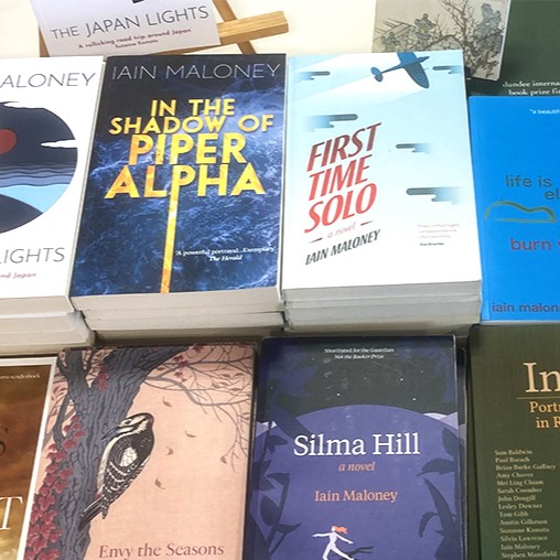 Books displayed at the JWC 2023